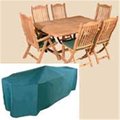 Gardencontrol Oval/Rectangular Table & Chairs Cover - 6 Seat GA47918